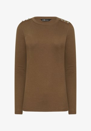 Long Tall Sally, TALL LONG SLEEVE TOPS - T-SHIRT/TOP - T-shirt à manches longues - brown