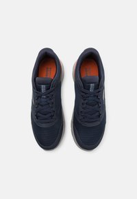 Skechers Performance GO WALK FLEX - Sneakers basse - navy/orange