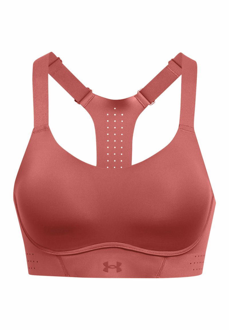 Under Armour Sport-bh met high support rood