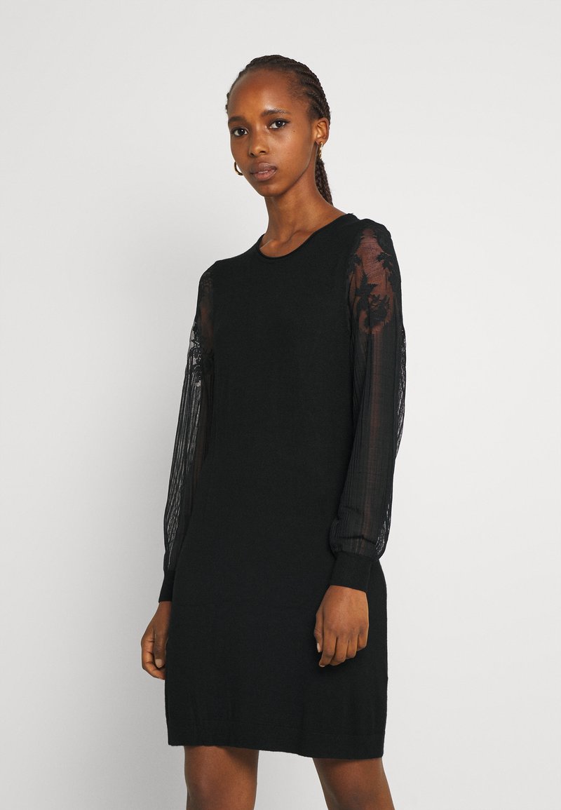 ONLY ONLVIKTORIA DRESS - Φόρεμα-πουλόβερ - black