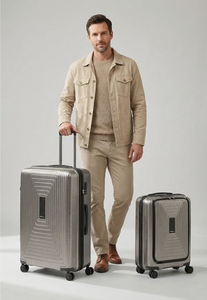Redolz, KOFFERSET UNISEX - Set de valises - coffee grey metallic