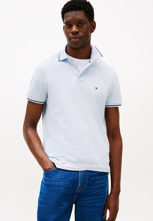 Tommy Hilfiger TIPPED SLIM FIT SEASONAL - Polosärk - breezy blue