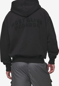 Pegador Felpa con zip - black