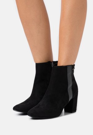 TOM TAILOR, Boots à talons - black