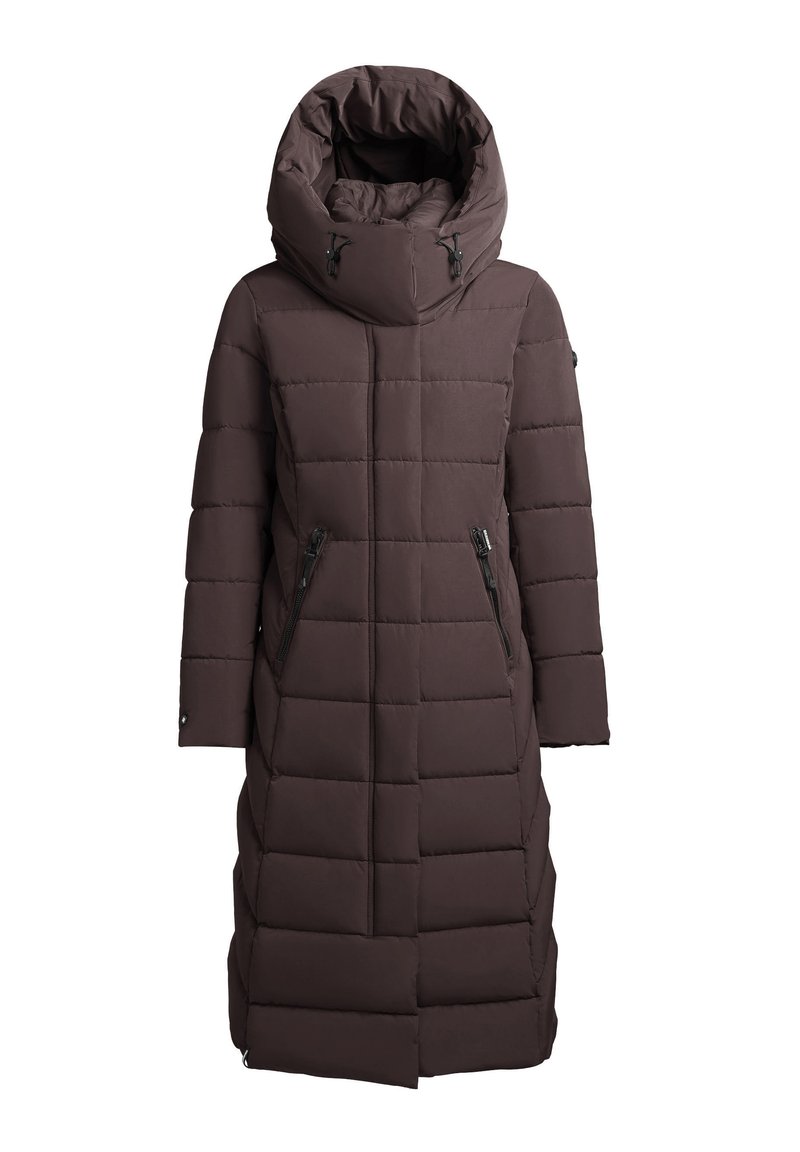 khujo Wintermantel donkerpaars