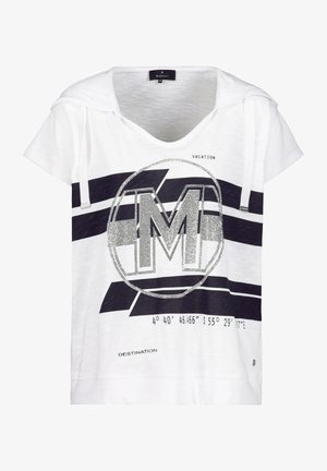 Print T-shirt - weiß