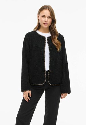 VIADA - Giacca in pile - black