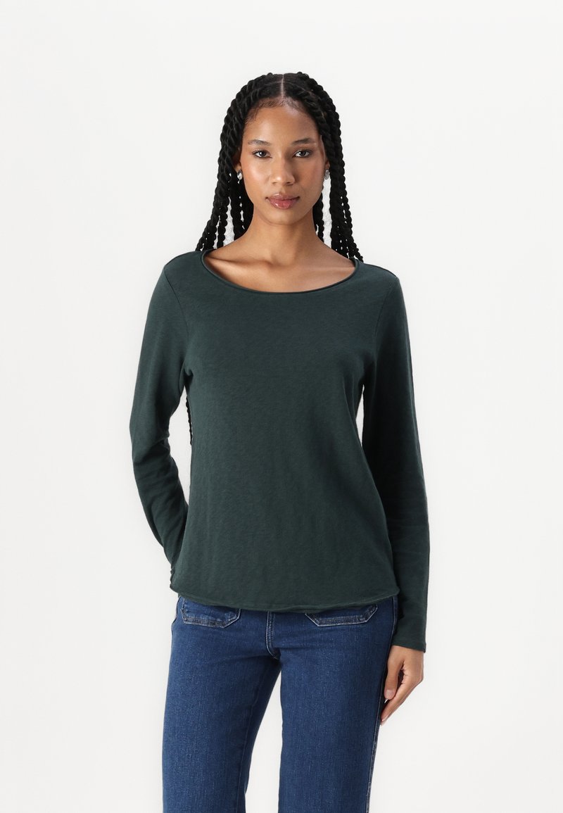 Marc O'Polo DENIM LONGSLEEVE - Top s dlhým rukávom - evergreen