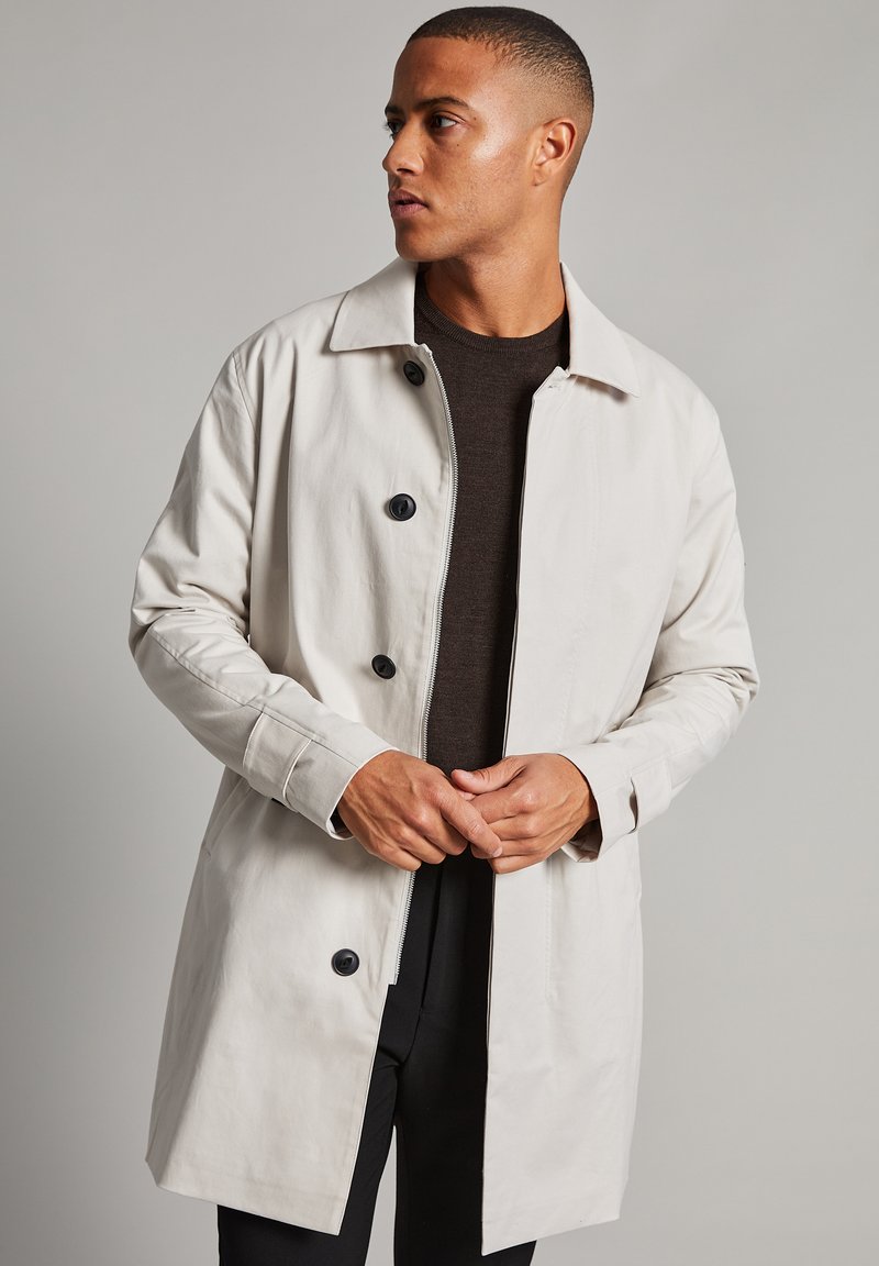 Herren Trenchcoats | Matinique MAMAC Kurzmantel lunar rock/beige - PT06559 Herren Trenchcoats | Matinique MAMAC Kurzmantel lunar rock/beige - PT06559