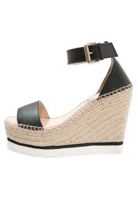 See by Chloé Sandály na vysokém podpatku - black