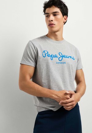 Pepe Jeans, PEPE JEANS BASIC T-SHIRT PJL73 ORIGINAL STRETCH N - Camiseta estampada - marl grey