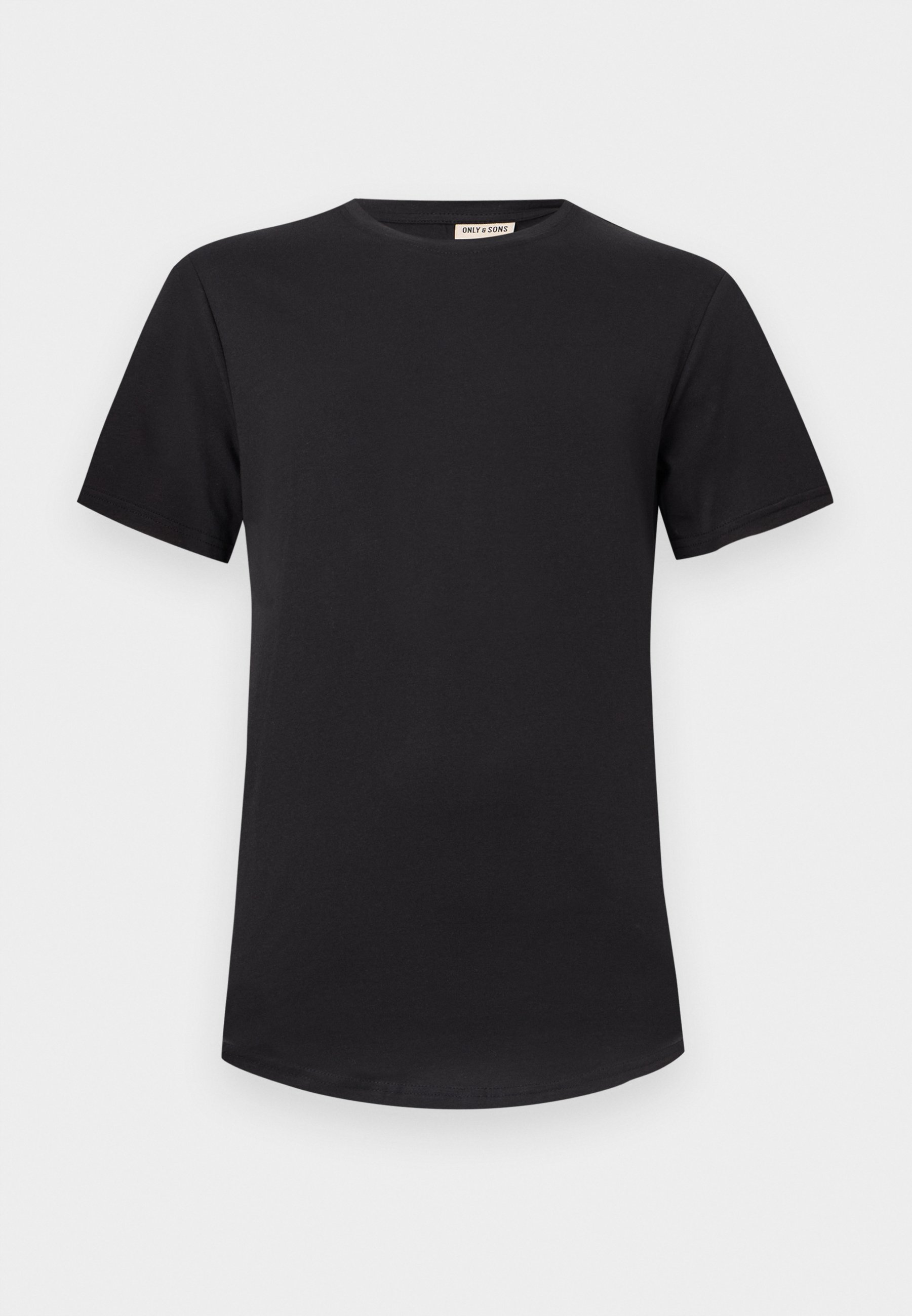 Only & Sons ONSMATT LIFE LONGY TEE - Basic T-shirt - black