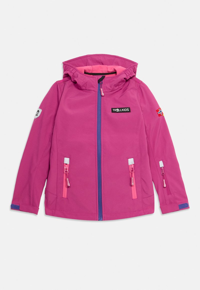 Trollkids Outdoorjas donkerpaars