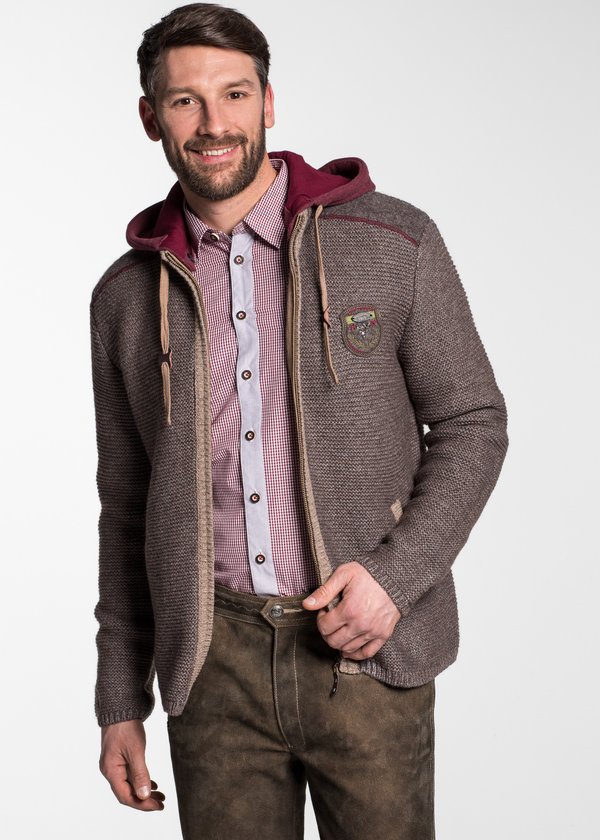 DAKAR MIT ABKNÃ¶PFBARER  - Strickjacke - beige