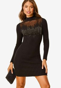 Lipsy HOTFIX - Pouzdrové šaty - black
