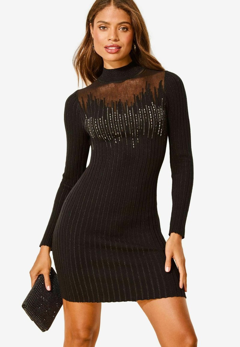 Lipsy HOTFIX - Pouzdrové šaty - black