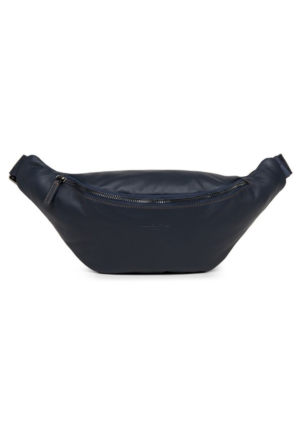 SOFT VINTAGE HOMME - Gürteltasche - bleu foncé camel