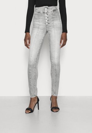 Jeggings - grey denim