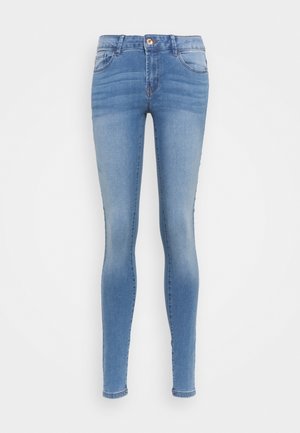 Skinny-Farkut - blue denim