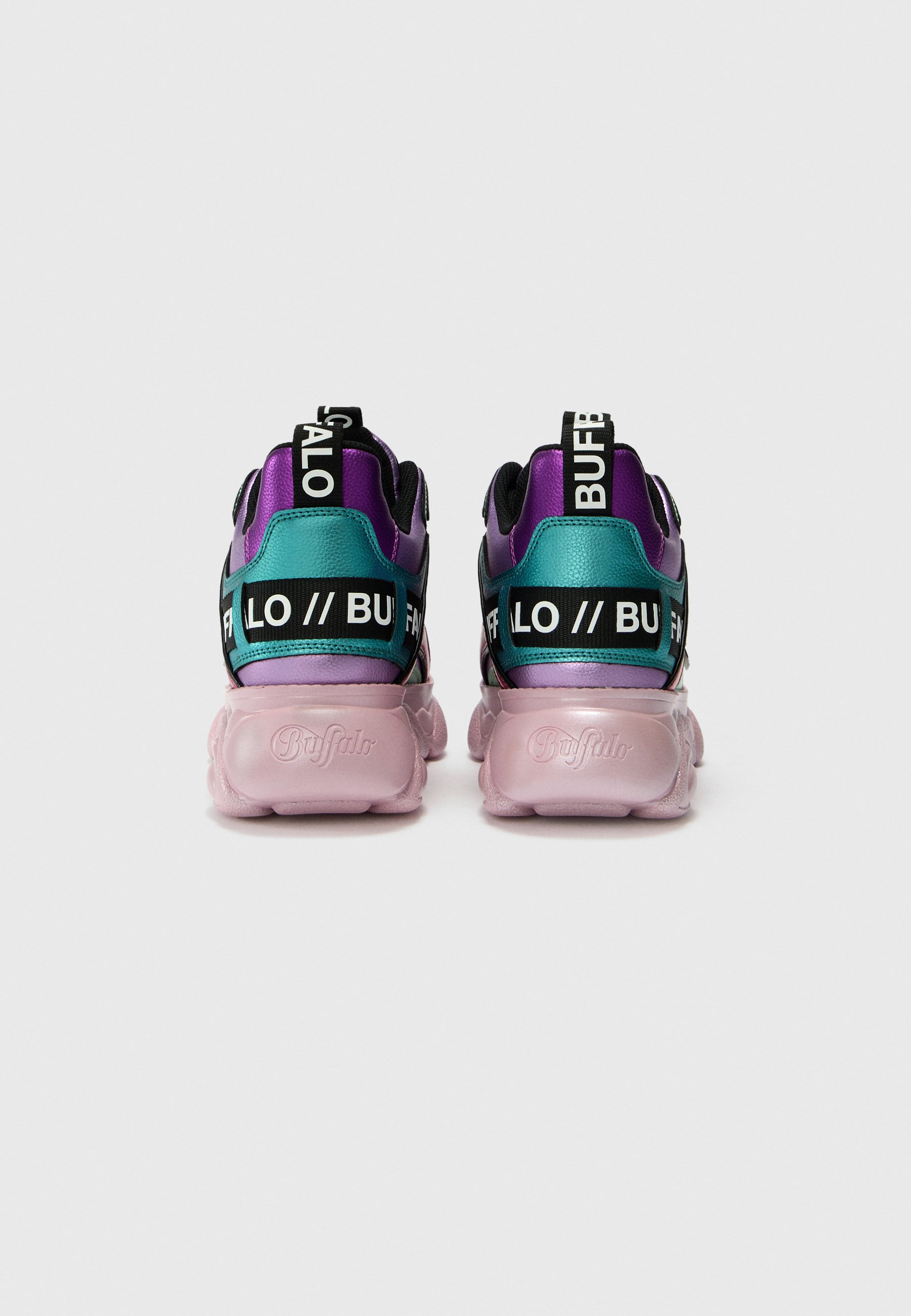 Buffalo Zapatillas - pink/blue metallic-coloured/rosa - Zalando.es