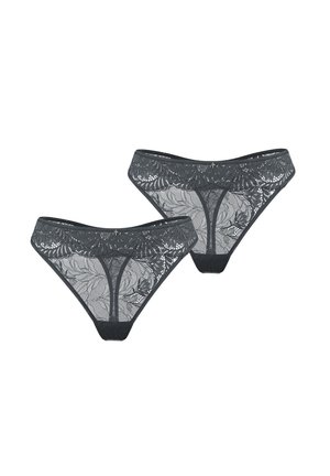 2-PACK BEAUTIFUL - Tanga - anthrazit