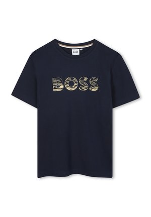 JUNIOR SHORT SLEEVES TEE - Print T-shirt - navy