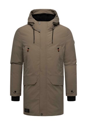 Vinterfrakke - stone brown