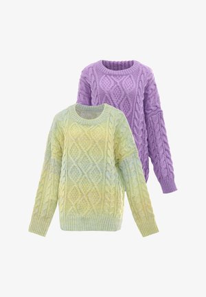 Mo, 2-PACK - Maglione - lavendel limette mint