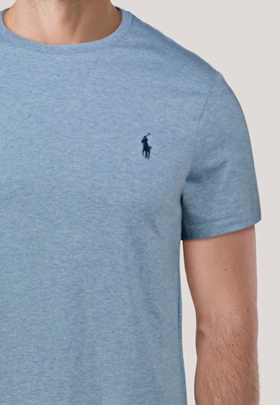 Polo Ralph Lauren CUSTOM SLIM FIT JERSEY CREWNECK T-SHIRT - T-shirt basic - aqua