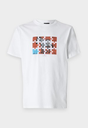 PS Paul Smith - T-shirt z nadrukiem