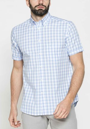 Carrera Jeans PATTERNED SHIRT SHORT SLEEVE - Camicia - azzurro/bianco