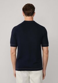 Hackett London TEXTURED - Piké - dark denim blue