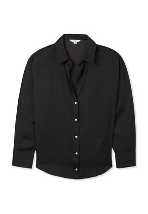 Terranova CAMICIA IN RASO - Camicia - nero