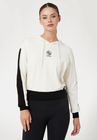 Guess Felpa con cappuccio - creme