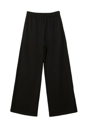 Stradivarius, WIDE-LEG JOGGER TROUSERS - Træningsbukser - black
