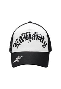 Ed Hardy UNISEX GOTHIC TWILL FRONT - Cap - black white