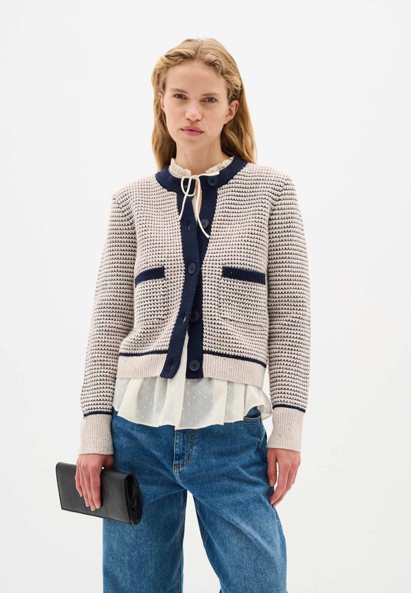 WEEKO - Strickjacke - vanilla melange