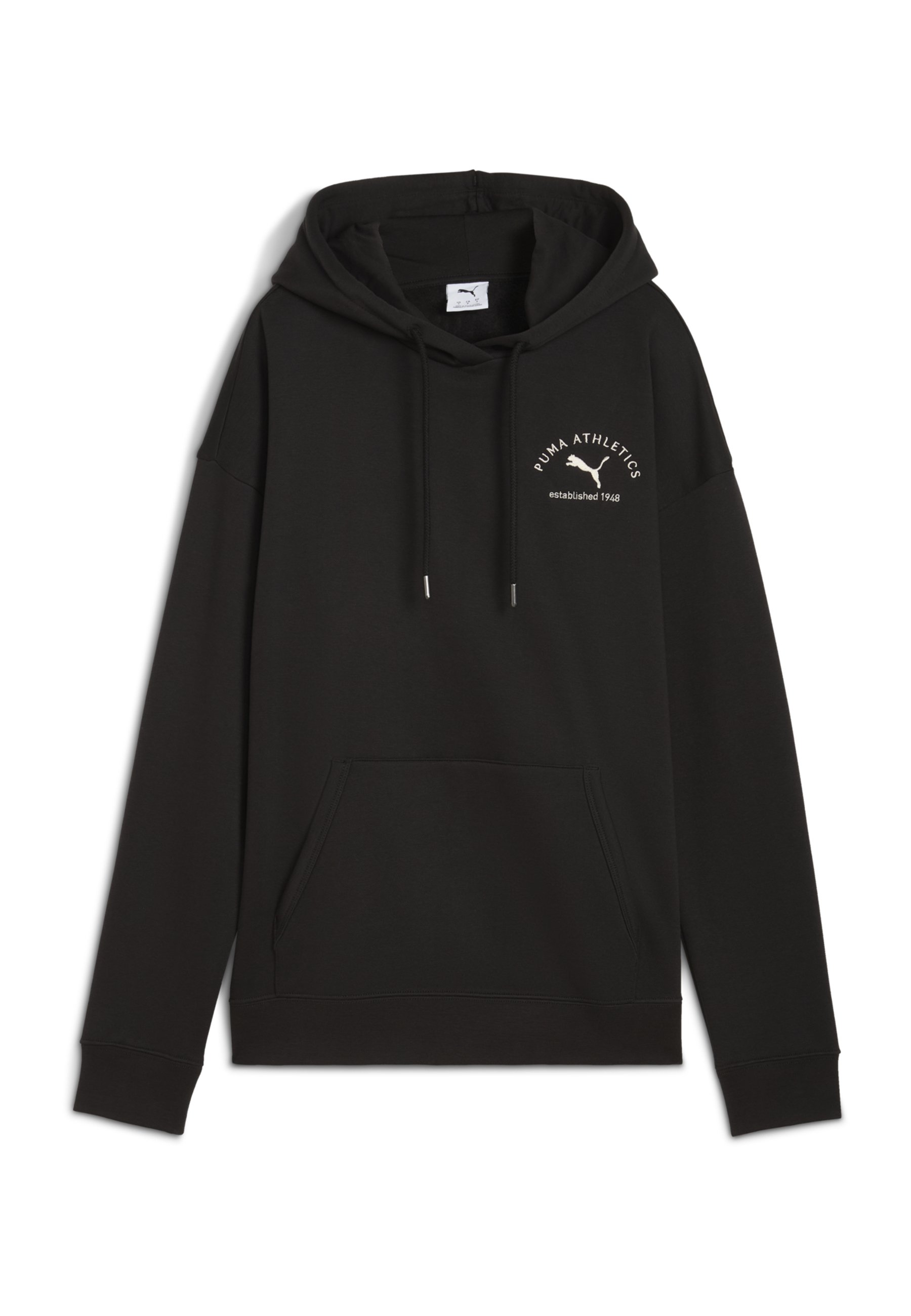 Puma CLASS RELAXED FL - Mikina s kapucí - black