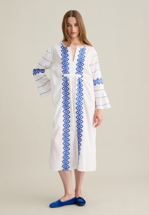 Day dress - white blue
