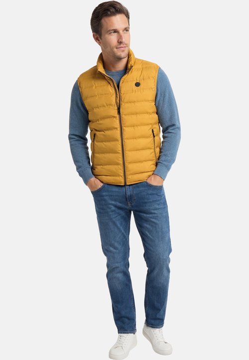 Gilet Brooks Homme XL Jaune Néon - Fermeture éclair, Capuche, Poches, Bandes Réfléchissantes