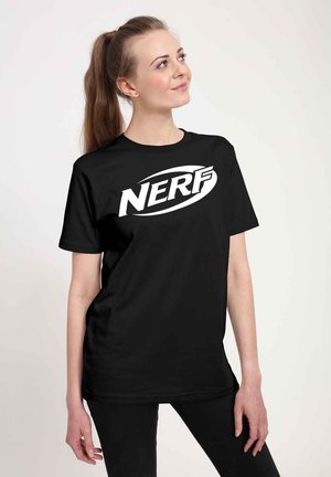 NERF LOGO - T-shirts print - black