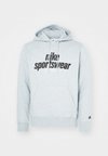 CLUB - Melegítőfelső - dark grey heather/light smoke grey/black