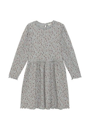Minymo Strickkleid - puritan gray