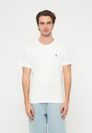 MONOLOGO 3 PACK - Basic póló - night sky/bright white/grey heather