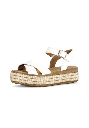 Gabor, 84.563. - Plateausandalette - latte
