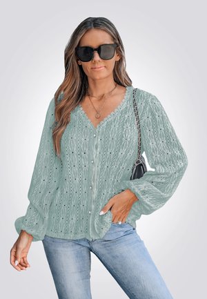 Košilová halenka  - green