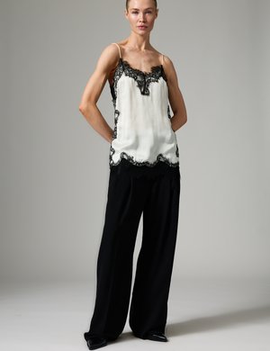 DAY Birger et Mikkelsen LACEY FLUID - Felső - vanilla ice