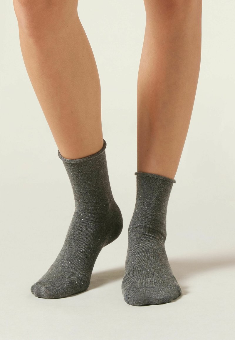 Calzedonia COMFORT - Strømper - d mid grey blend cashmere