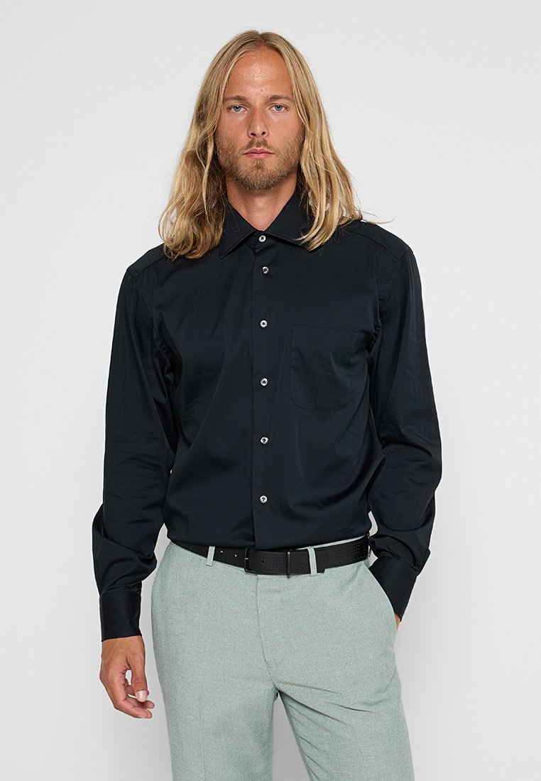 van Laack Overhemd zwart