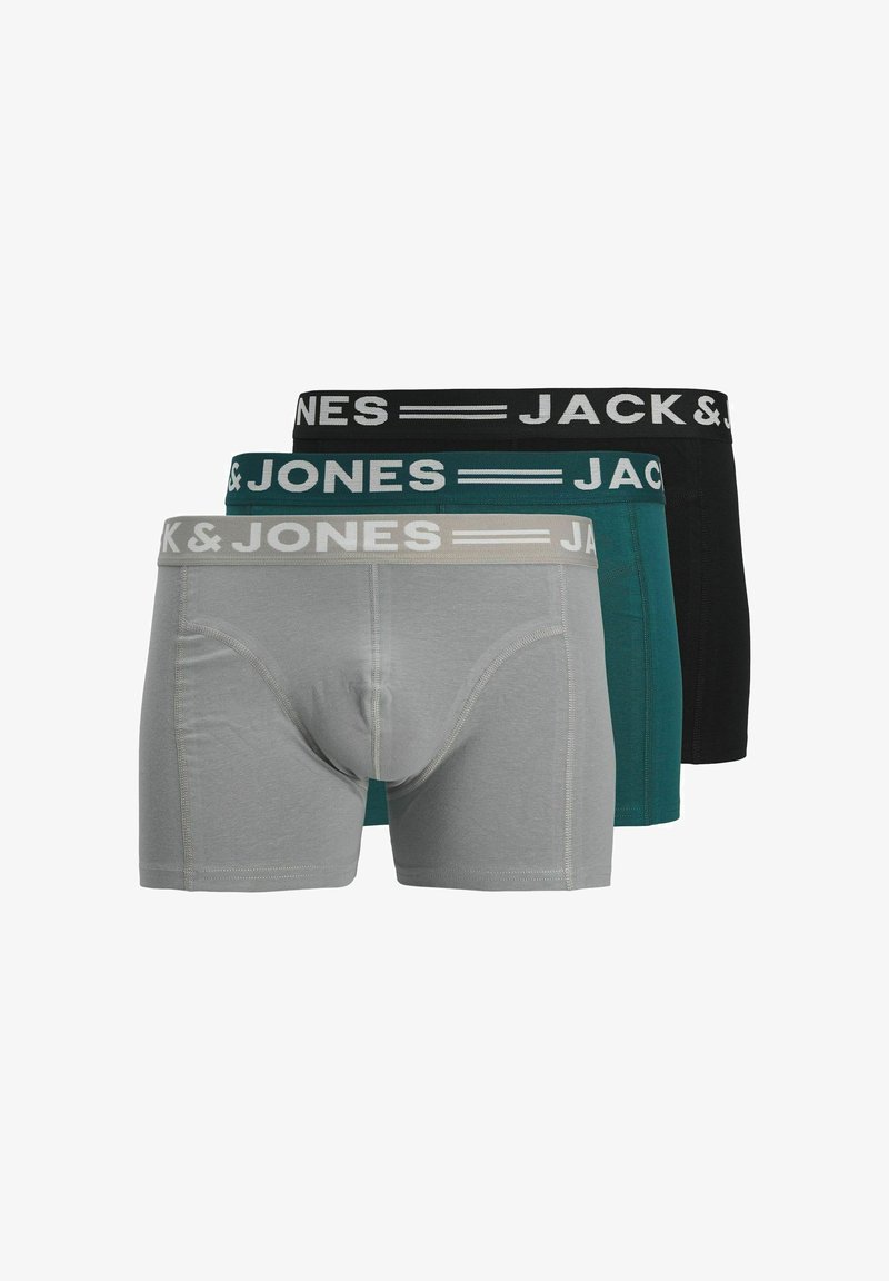 Jack & Jones SENSE 3 PACK - Μποξεράκια - mineral blue